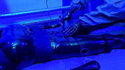 Latex Rubber Gimp Tied Down and Edged with CBT