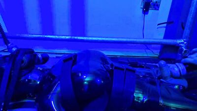 Latex Rubber Gimp Tied Down and Edged with CBT