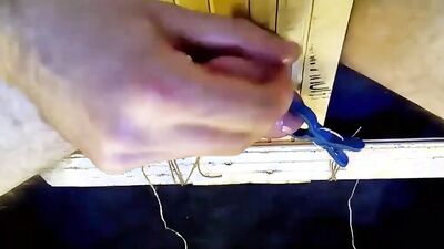 Edging, Balls Tied, Separated & Clamped, Double Cum, Ruined by taking Clamps off