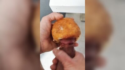 Cum in food