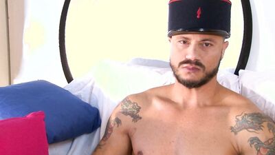 Ass massage to this athletic male and more.