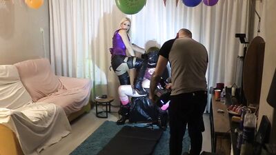 This is a REALL KINKY party BI-SLUTS and 3 DOMINANTS female domionation