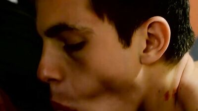 Twinks Josh Bensan and adorable vampire Conner Bradley breed
