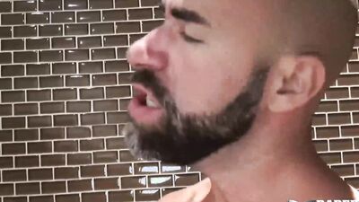 BAREBACKTHATHOLE Hairy Damon Andros And Stephen Harte Breed