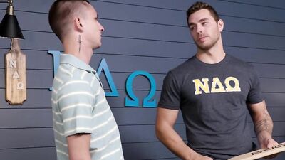 Twink Stepbro Railed By Fratboy Hunk