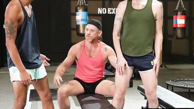 FistingInferno - Pierced Cocked Coach Fisted By Jocks