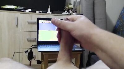 Dick masturbation close up