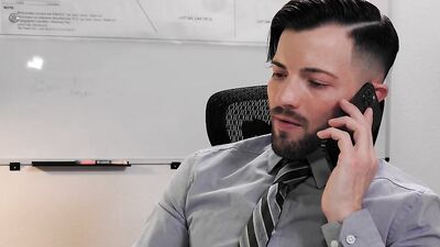 BBC Masseur Relieves Stress wt His Cock