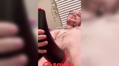 Hunk Cums Hard Inside Sohimi Toy