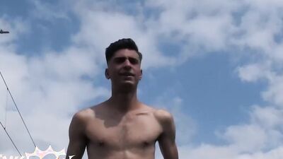 TWINKPOP - Hot Twink Just Does His Daily Routine But Gets Interrupted By A Horny Ass Fucker