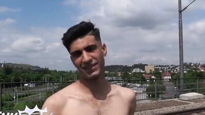 TWINKPOP - Hot Twink Just Does His Daily Routine But Gets Interrupted By A Horny Ass Fucker