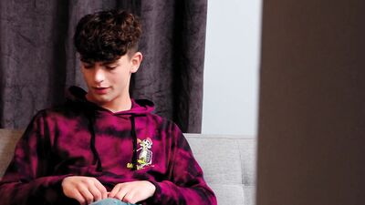 NextDoorTaboo - Twink Discovers That Hot Stebro Is A Pornstar, Fuck & Suck -