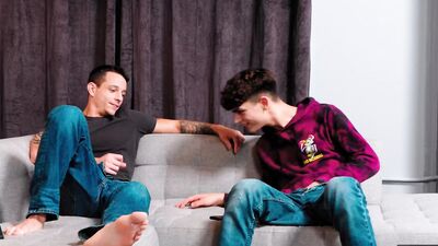 NextDoorTaboo - Twink Discovers That Hot Stebro Is A Pornstar, Fuck & Suck -