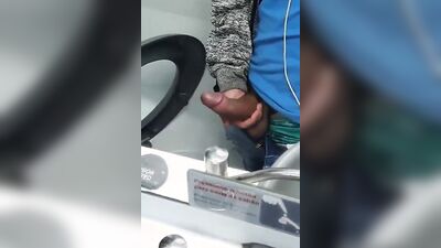 Sex in the airplane toilet