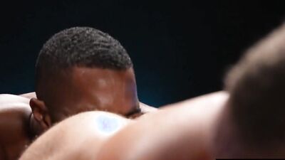 BBC Zod Blakk Dicks Down Muscle At Gym
