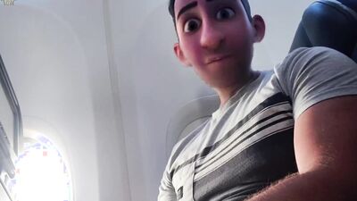 STEP GAY DAD - MILE HIGH GUY- FLYING CAN BE FUN WHEN YOU THROW AWAY YOUR SHYNESS & BE NAUGHTY ✈️