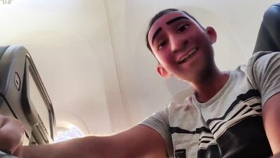 STEP GAY DAD - MILE HIGH GUY- FLYING CAN BE FUN WHEN YOU THROW AWAY YOUR SHYNESS & BE NAUGHTY ✈️