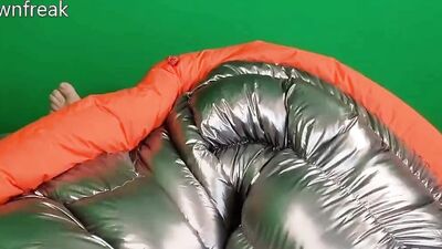 Humping Rab Down Bag Until Cum