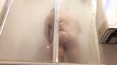 No privacy for the fat pig - I have to display my shower routine to the world