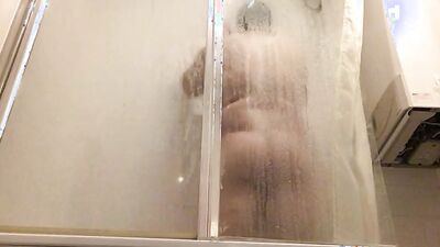 No privacy for the fat pig - I have to display my shower routine to the world