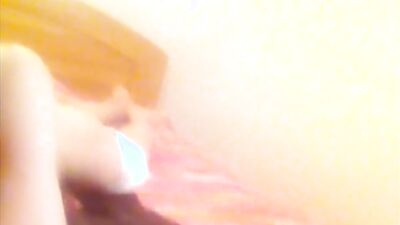 Twink Humping Bed - Jon Arteen strokes his dick sensually, moans untill orgasm, cums far & relaxes