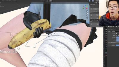 How to Animate a Handjob in Blender Spline IK