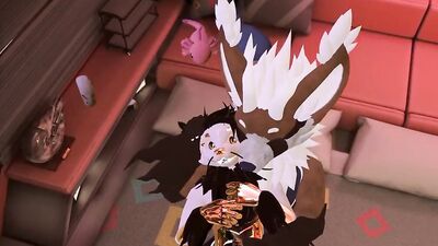 Kirin getting railed in a cybercity room