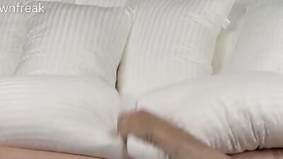 I'm in Heaven Humping a Bed Full of Fluffy New Pillows