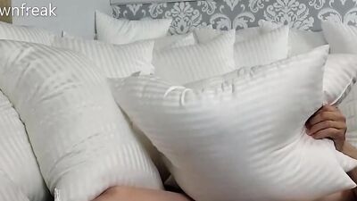 I'm in Heaven Humping a Bed Full of Fluffy New Pillows