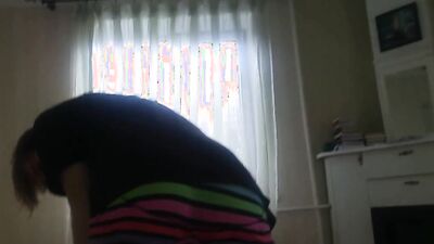 Twink sucking lollipop and getting fucked