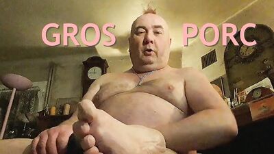 Fat pig punk super foot fetish video 1