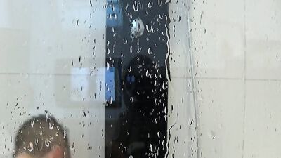 Old Clip from 2018: Taking a Shower in Chastity