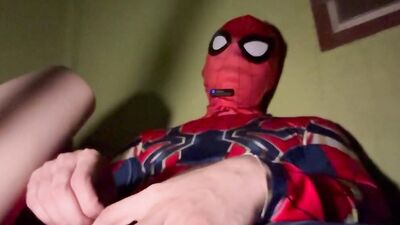 Spiderman fucking sex doll.