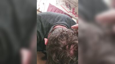 Massive dick deepthroat