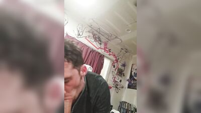Massive dick deepthroat