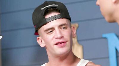 Newbie Pledge Dicked Down By Muscle Hunk Fratboys