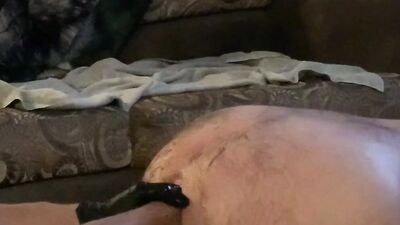 Glamping is ffun. Great session at camp with Fire281 while hubby watched. Hole stretched, barebacked, and fisted