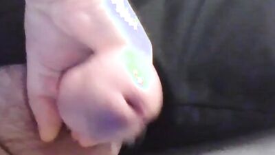 Jerking my fat cock at my desk