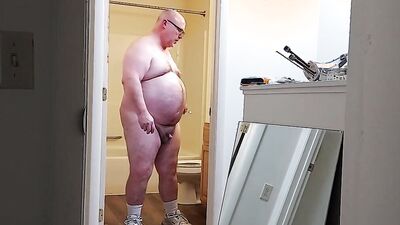 Doing some Naked Handyman Work
