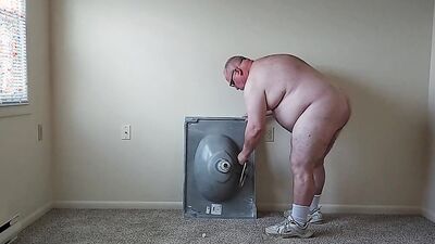Doing some Naked Handyman Work