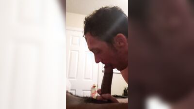 Suckin Huge DL friend explodes in mouth