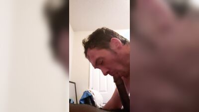 Suckin Huge DL friend explodes in mouth