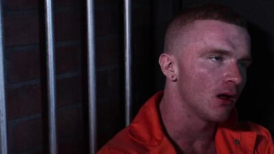 Bearded Hot Guard Barebacks Inmate Hard And He LOVES IT