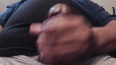 PapaBear420XL's First Cock Stroking Video