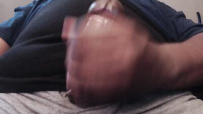 PapaBear420XL's First Cock Stroking Video