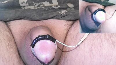 30 minutes of pure pleasure e-stim with a lot of wetness and a massive cumshot