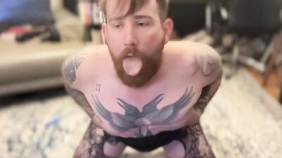 Private session with daddy 2 lace pantyhose