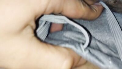 Amateur Handsome Guy with Beautiful Cock Unloads his Balls on the Couch