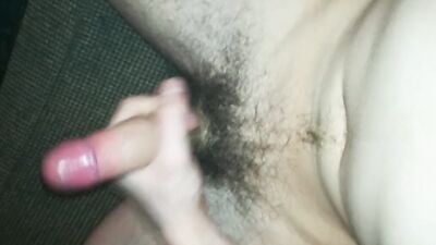 Young twink jerking off and cumming hard