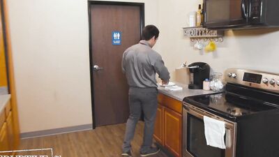 Awkward Hunk Finally Fucks Boss At Work - The Office Gay Parody - Disruptive
